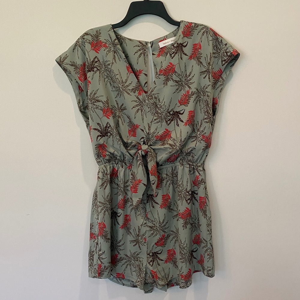 Bishop + Young Isla Romper Tropical Large
